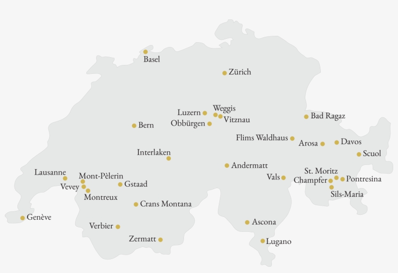 Ort Hotel - Jungfrau Region Map, transparent png