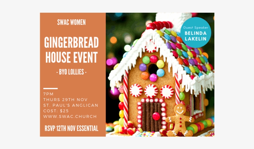 Join Us For A Special Night Of Fun And Creativity As - Casa De Galleta Navideña, transparent png