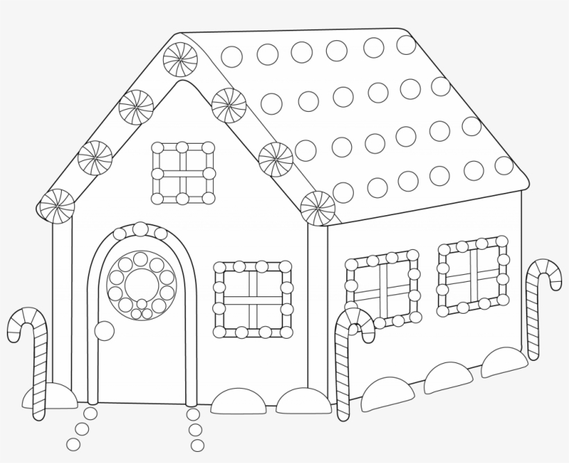 Large Size Of Coloring Pages - House Clip Art No Color, transparent png