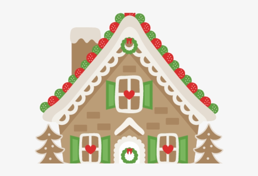 Gingerbread House Clipart Png, transparent png