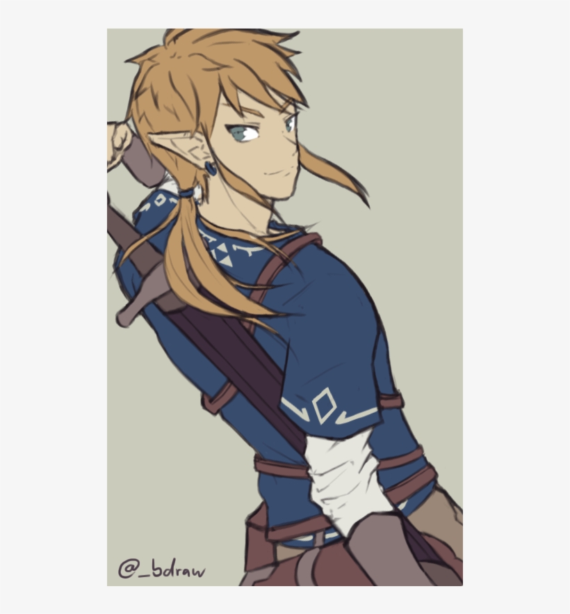 0 Replies 0 Retweets 3 Likes - Breath Of The Wild Link Fanart, transparent png