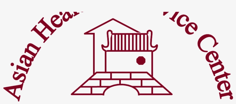 Cropped Burgundy Logo Transparent - Asian Health And Service Center, transparent png
