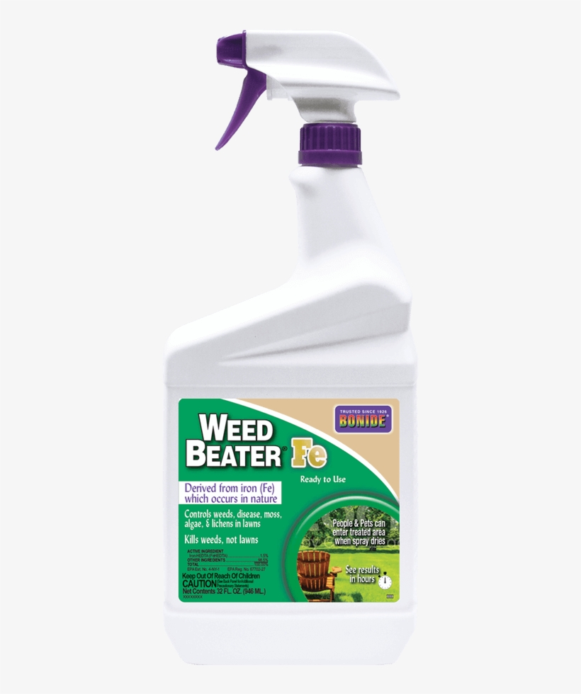 Weed Beater® Fe Rtu - Plastic, transparent png