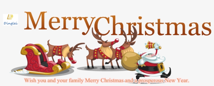 Merry Christmas And Happy New Year To All My Friends - Cartoon, transparent png