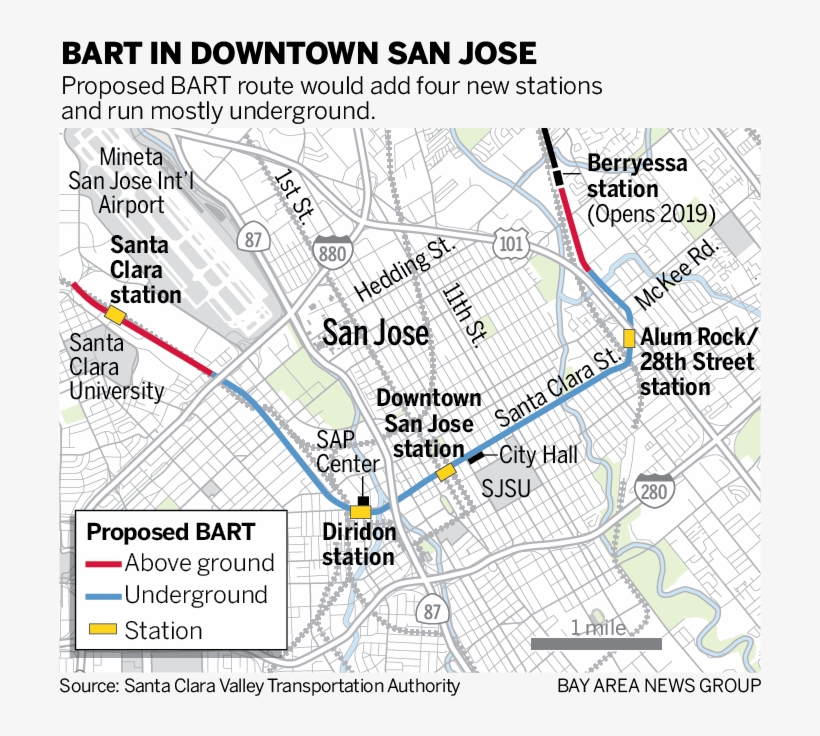 Bart Map “ - San Jose Bart, transparent png