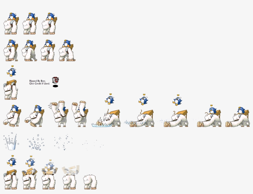 Click For Full Sized Image Yeti And Pepe - Maplestory Yeti, transparent png