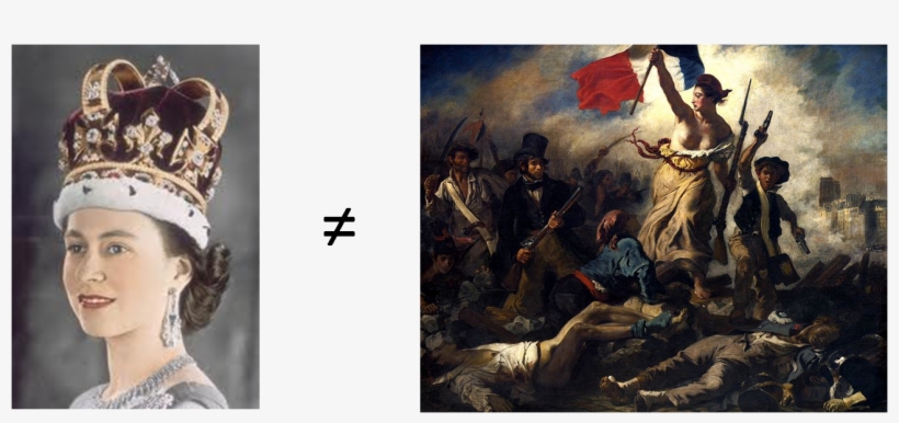 Queen Elizabeth Ii And Liberty Leading The People, - Eugene Ferdinand Victor Delacroix (liberty Leading, transparent png