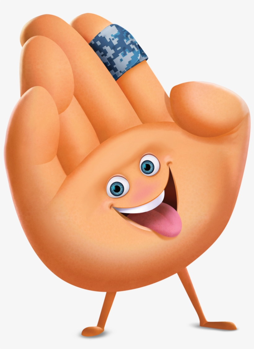 Aire Website Emoji High Five - Character Emoji Movie, transparent png