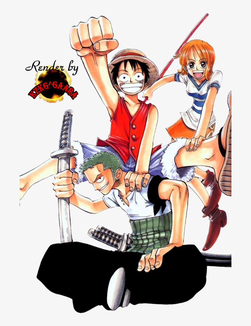 Zoro, Luffy Y Nami Kzkg^gaara Collection Photo Luffynamizoro - Cartoon, transparent png