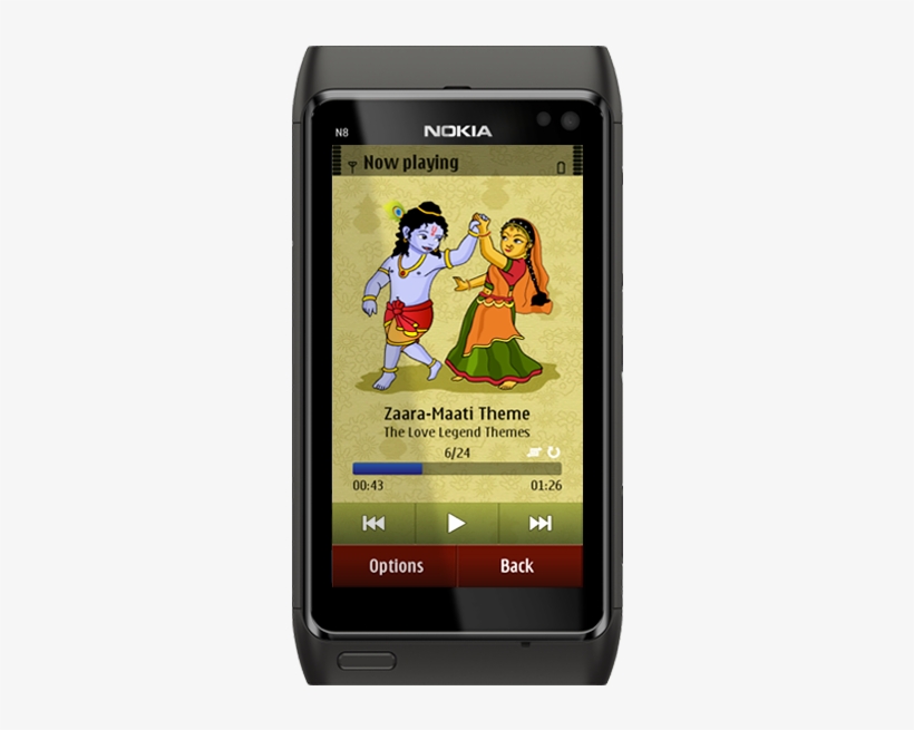 Bal Krishna Theme - Nokia N8 Dark Grey, transparent png