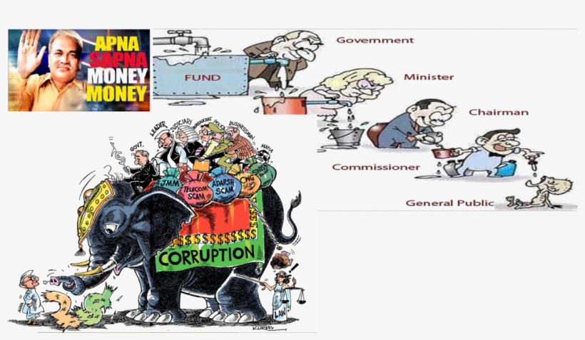 Black Money Circulation In India - Bank Corruption In India, transparent png
