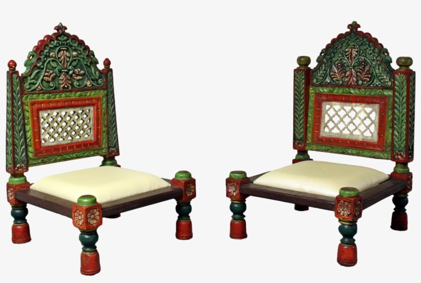 This Is A Traditional Low Height Teak Wood Tribal Style - Low Height Wooden Chairs, transparent png
