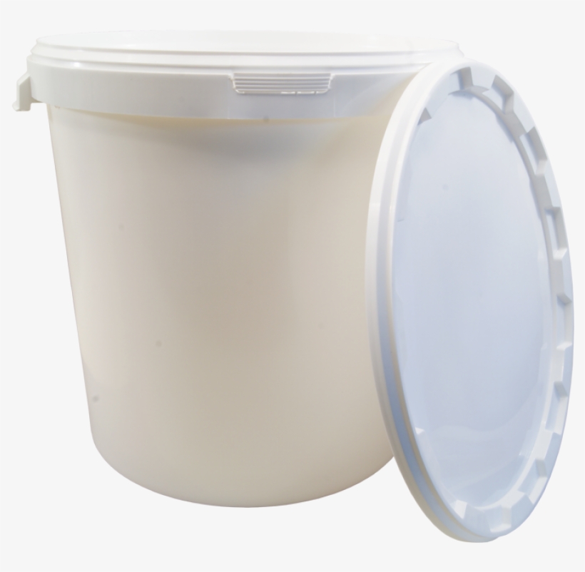 30 Litre Food Grade Plastic Bucket With Lid - Circle, transparent png