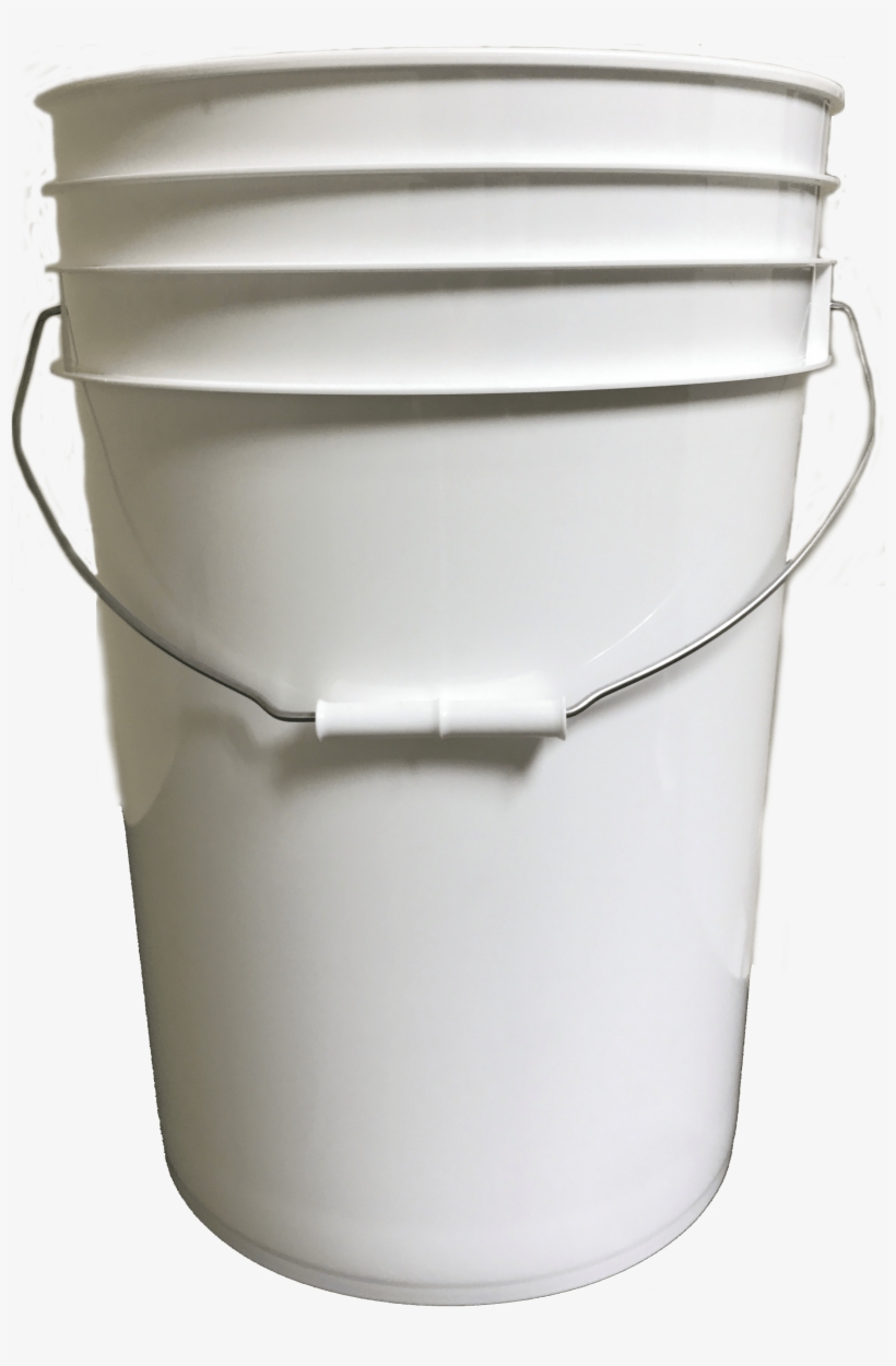 6 Gallon Plastic Bucket Blem - Bucket, transparent png