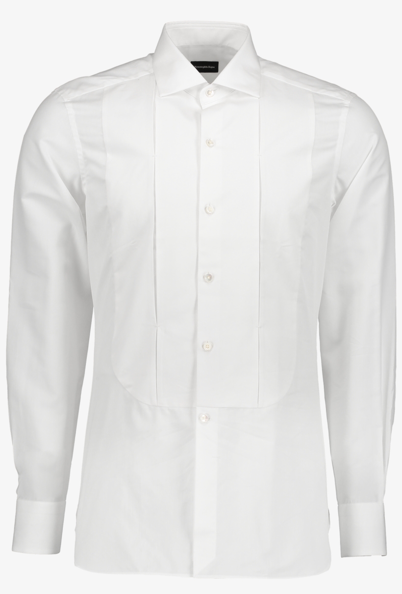Ls Formal Shirt Pleat White - Formal Wear, transparent png