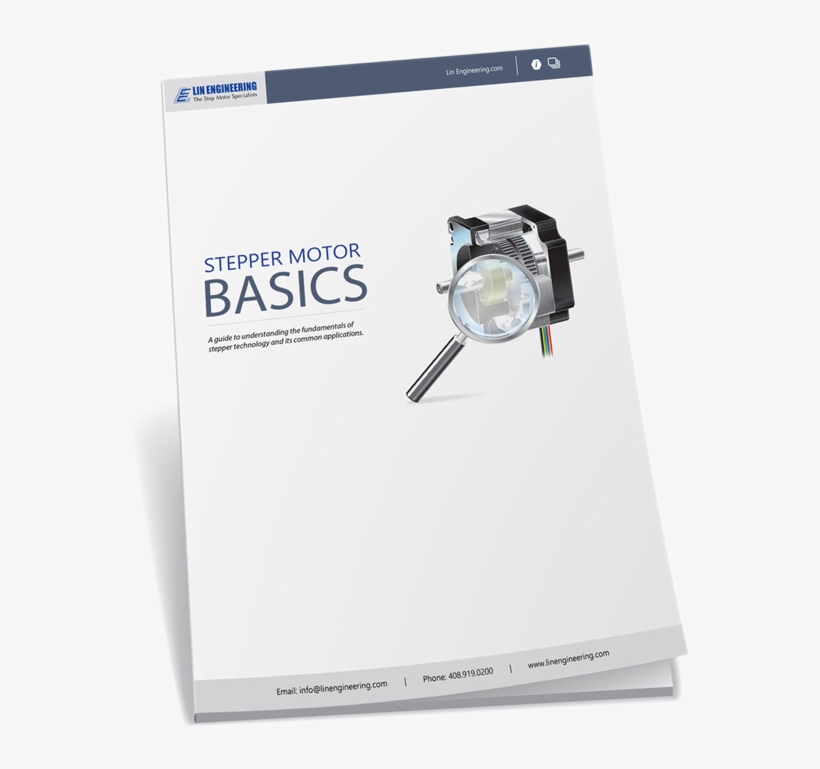 Ebook Step Motor Basics Cover V2 Png - Chemise Col Haut, transparent png