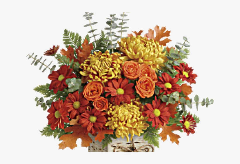 Bouquet Clipart Flower Bookey - Autumn Bouquet Flowers, transparent png