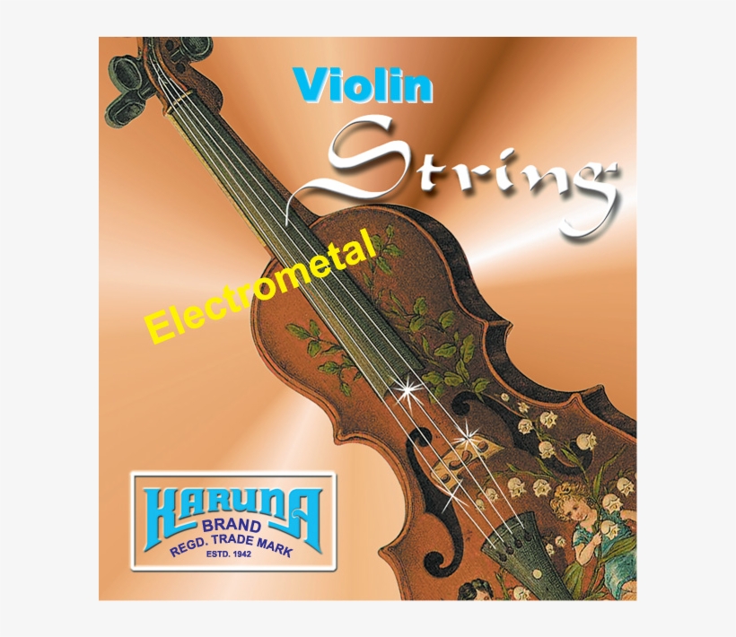 Electrometal Violin - Karuna Violin Strings, transparent png