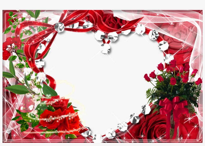 Eyewear Gallery Facebook - Transparent Roses Frame, transparent png