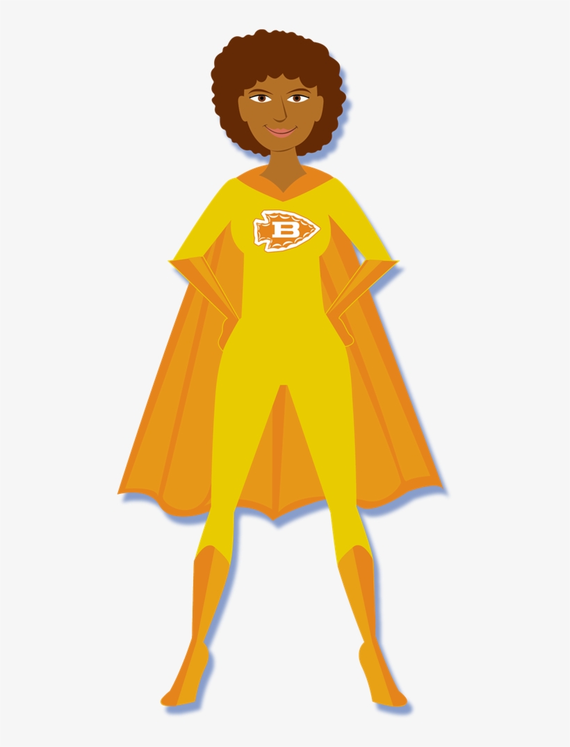 Girl's Hero - Cartoon, transparent png