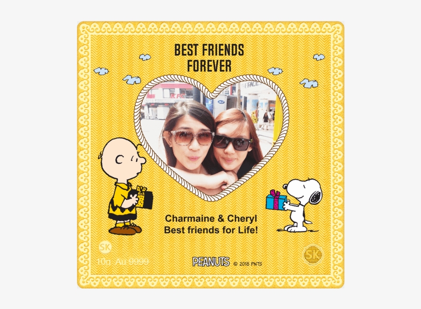Best Friends Forever 999 Pure Gold Bar Yb400-b - Cartoon, transparent png