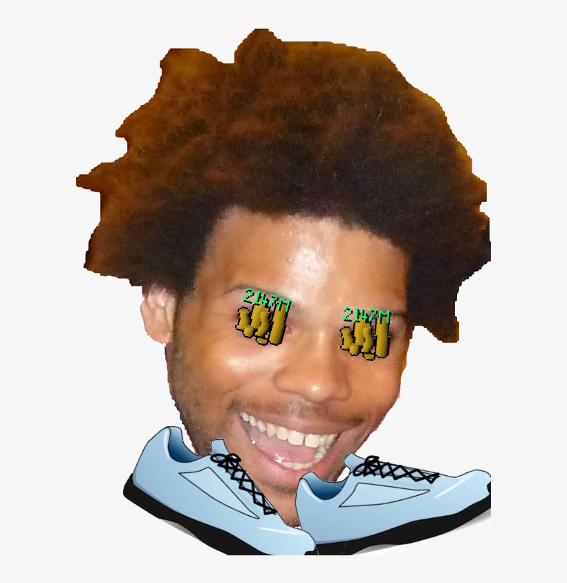Hyphrun - Trihard Emote, transparent png