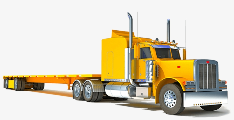 Shipping Containers Delivery Truck - Trailer Truck, transparent png