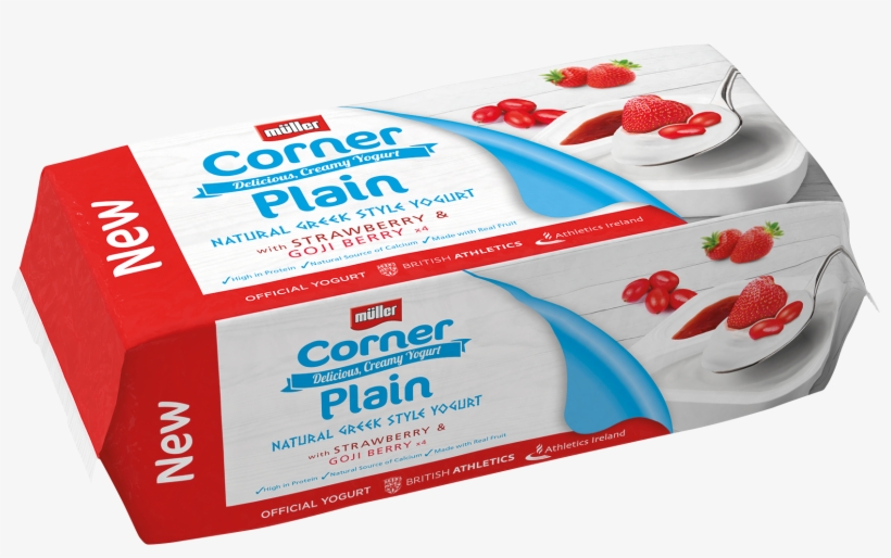Muller Corner Less Sugar, transparent png