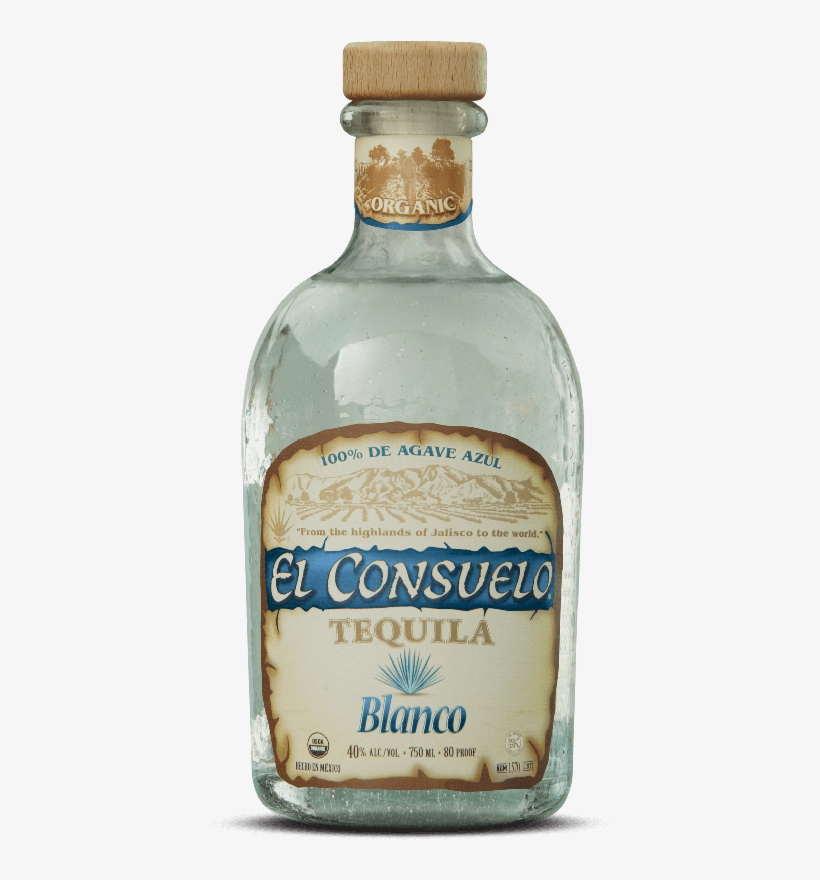 El Consuelo Tequila Certified Organic Blanco 750ml - El Consuelo Tequila, transparent png