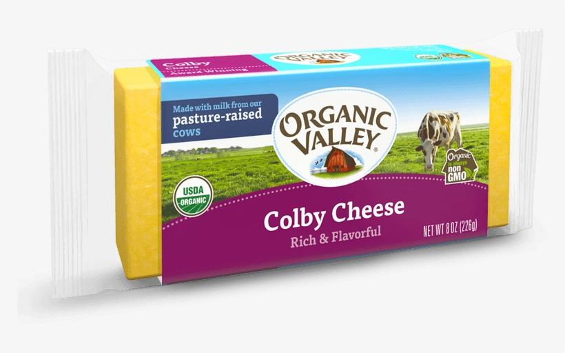 Browse Our Product Line - Organic Valley Monterey Jack Cheese, transparent png