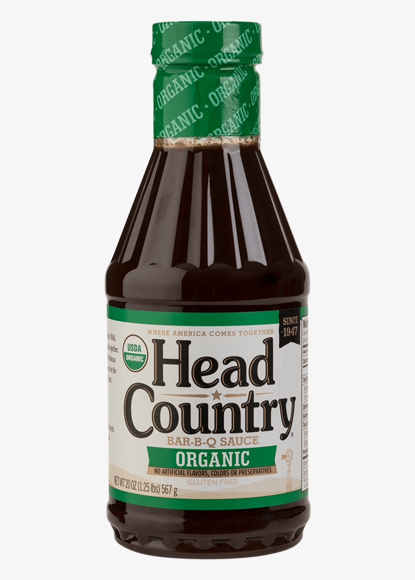 Head Country Organic Sauce - Bottle, transparent png