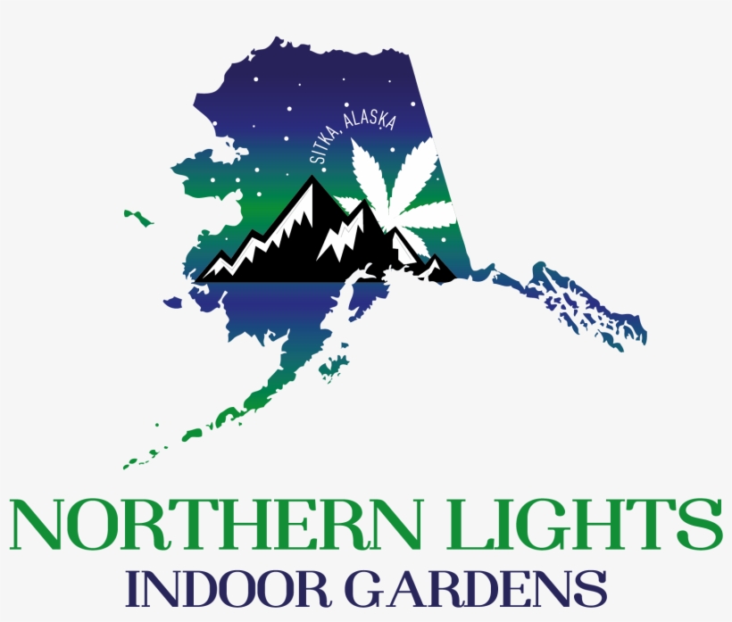 Northern Lights Indoor Gardens - Alaska Flag Transparent, transparent png