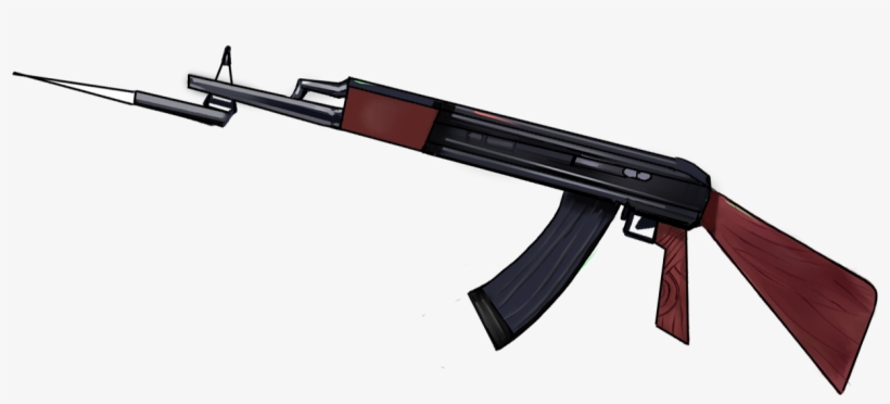 Ak Png และ Psd - Assault Rifle, transparent png