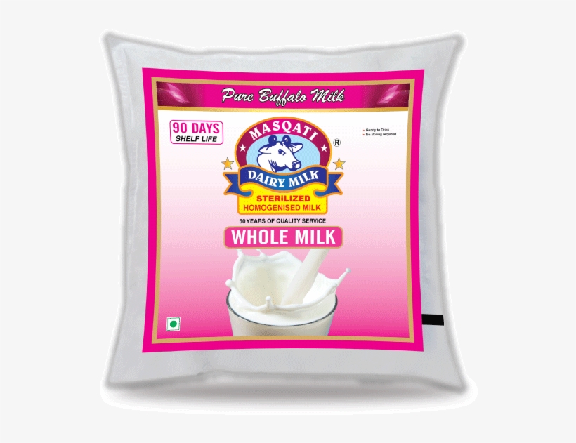 Masqati Uht Poly Pack Toned Milk - Masqati Milk, transparent png
