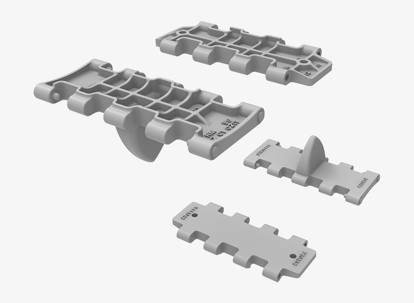 Miniart 35207 T 34 Wafer Type Workable Track Links - Чертеж Трака Т 34, transparent png