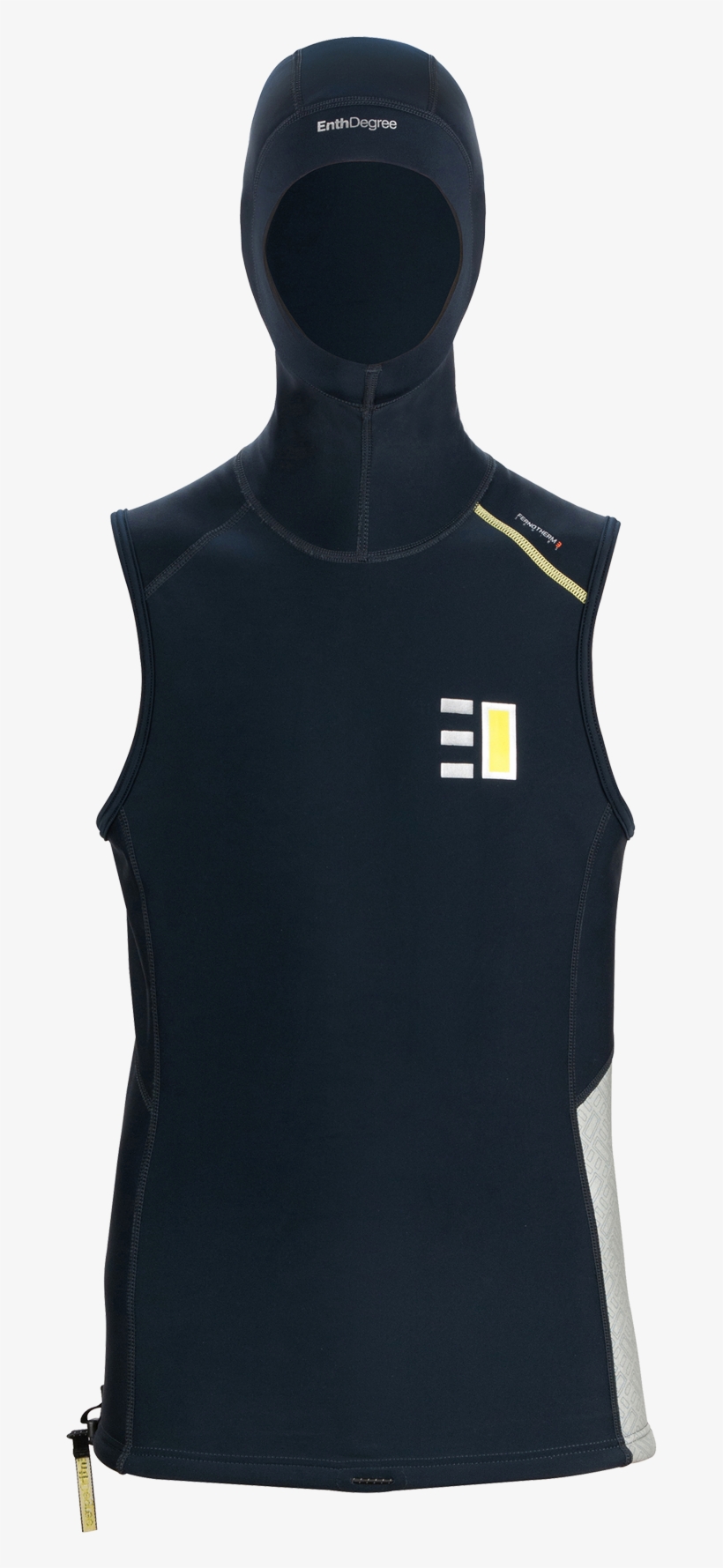 Enth Degree Atoll Hooded Vest - Active Tank, transparent png