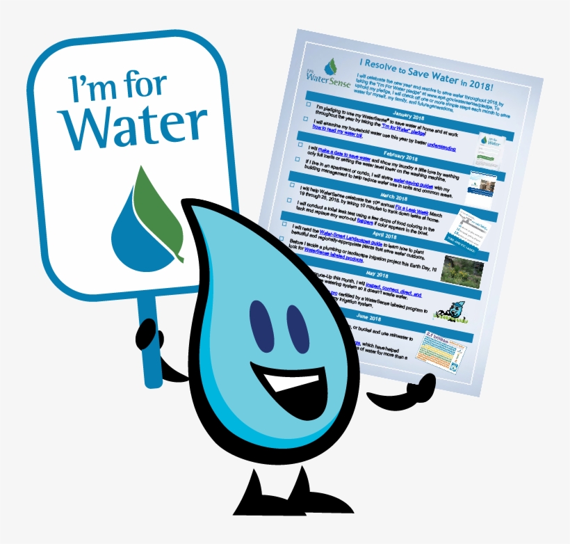 By Taking A Couple Of Steps Each Month, You Too Can - Watersense, transparent png