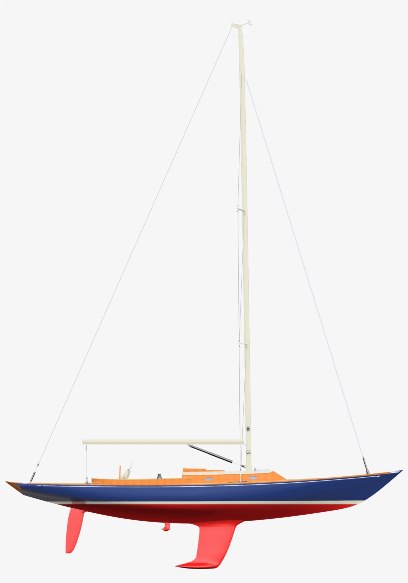Profile High Res - Sandbagger Sloop, transparent png