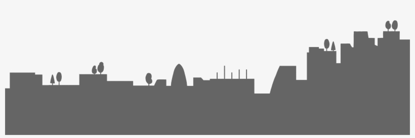 Clouds1 Clouds2 Buildings1 Buildings2 - Silhouette, transparent png