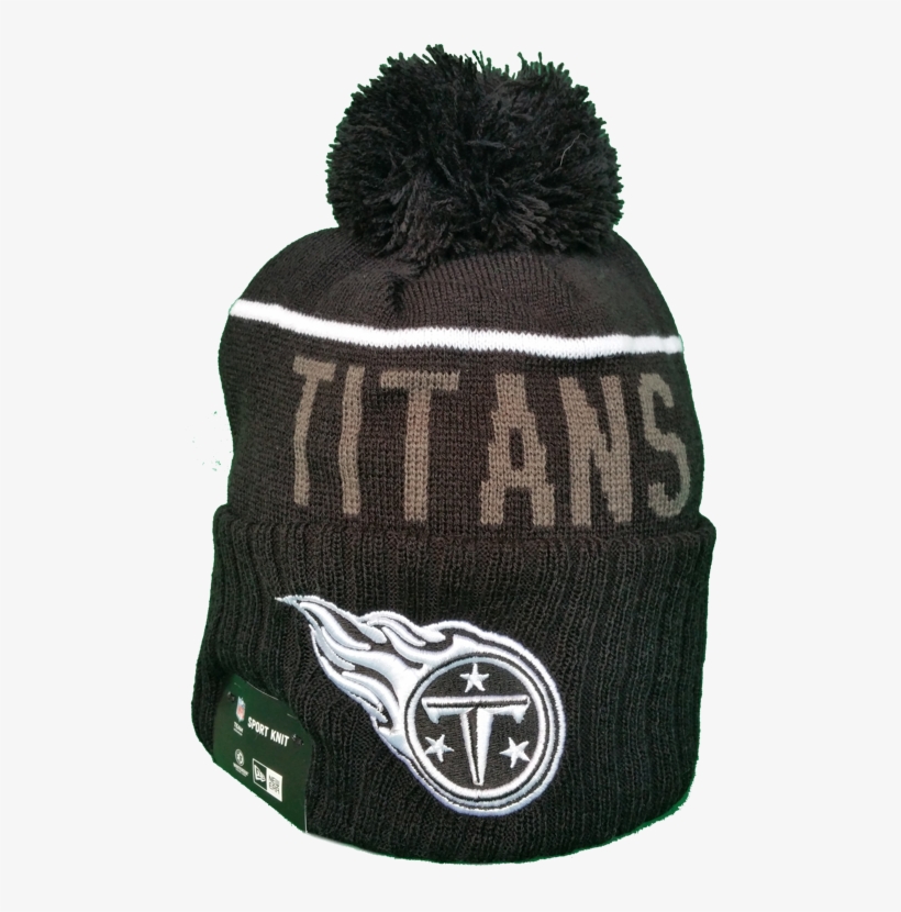 Tennessee Titans Fleece Lined Black Pom Toque More - Beanie, transparent png