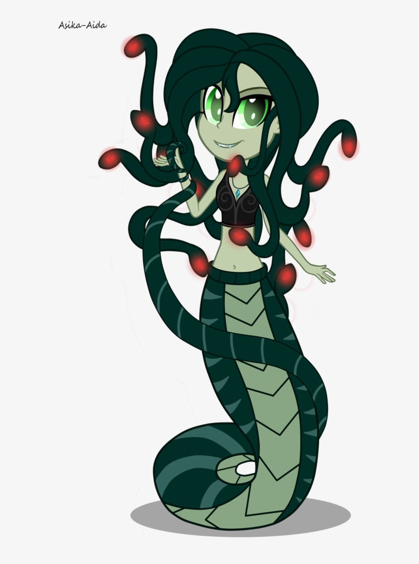 Medusa Clipart Transparent - Mlp Equestria Girls Medusa, transparent png