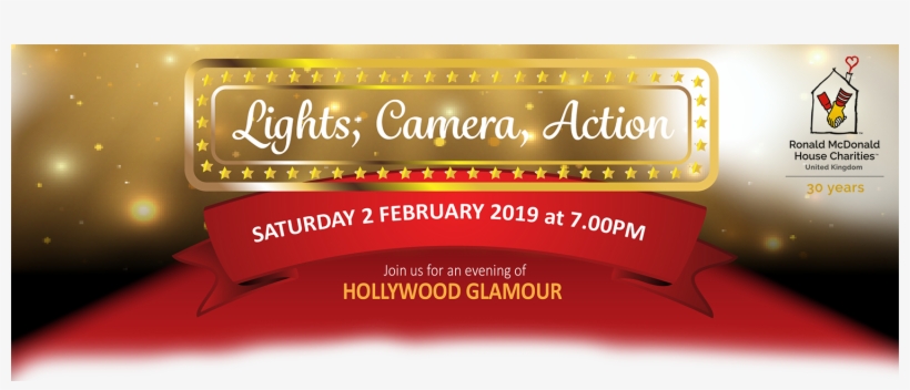 Ronald Mcdonald House Charities Lights, Camera, Action - Graphic Design, transparent png
