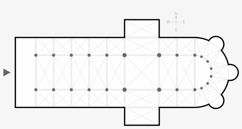 Transept, transparent png