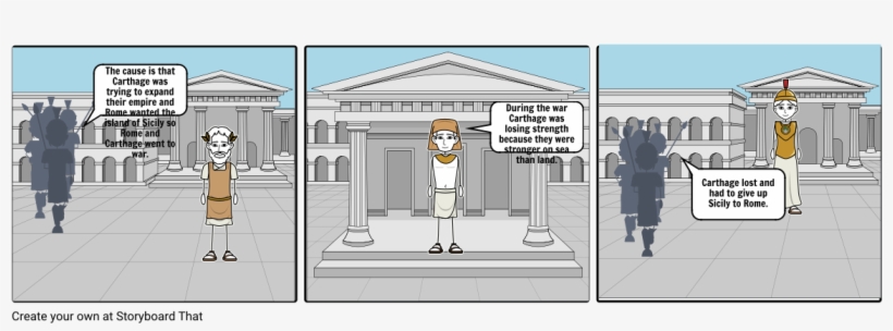 1st Punic War - Cartoon, transparent png