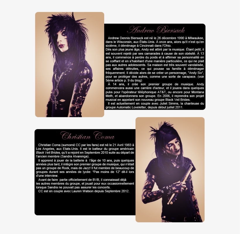 Black Veil Brides - Flyer, transparent png