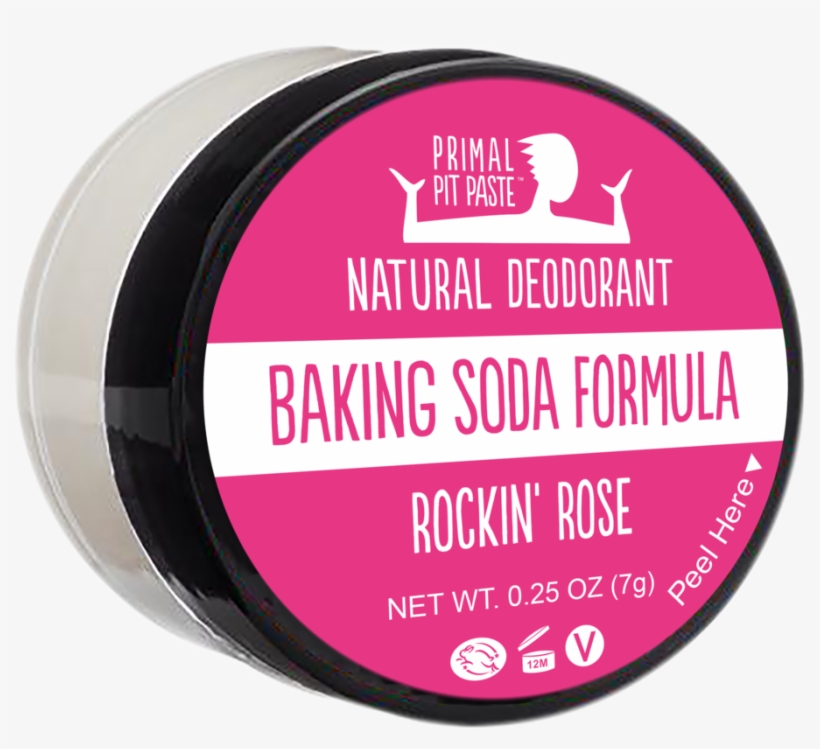 Rockin' Rose Natural Baking Soda Deodorant Mini - Eye Shadow, transparent png