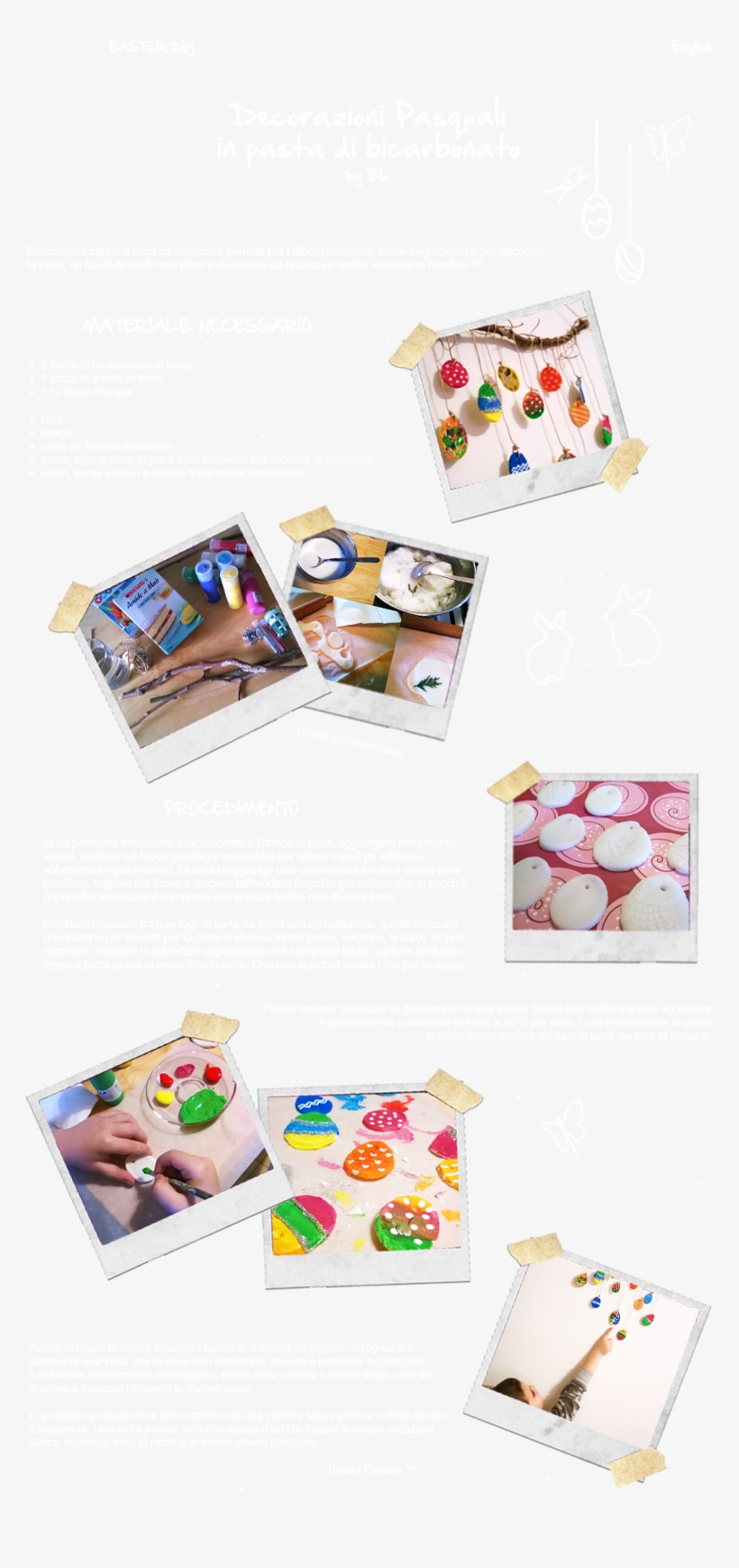 Baking Soda Clay Easter Decorations By Blu - Baby Toys, transparent png