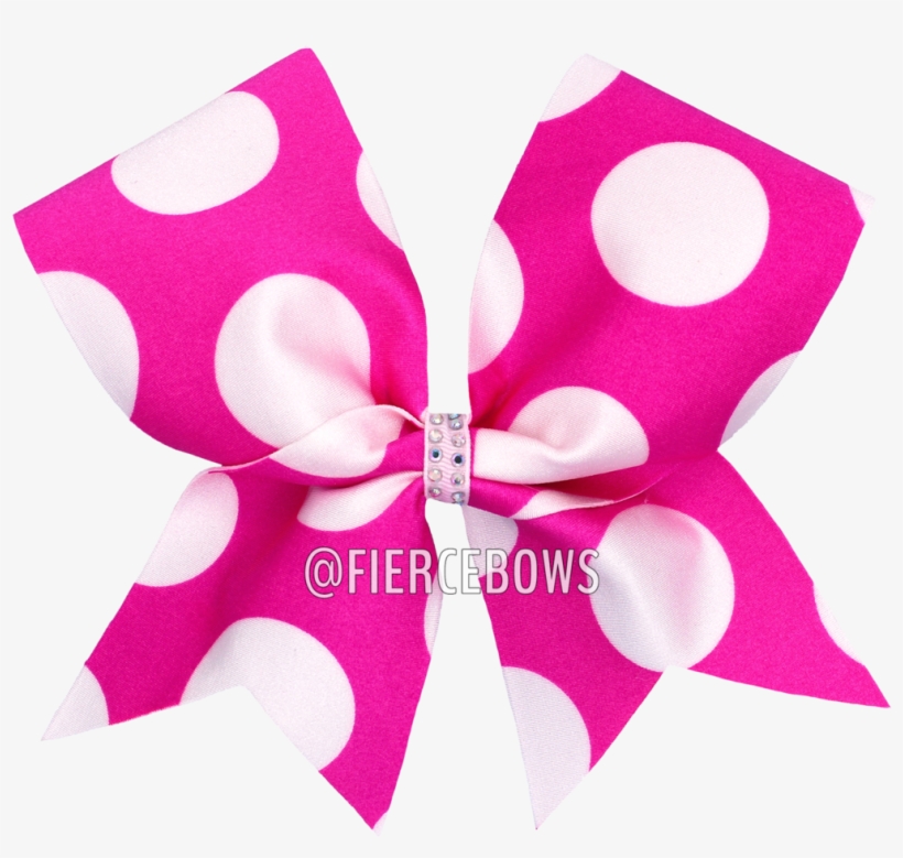 Bubblegum Polka Dot Bow - Polka Dot, transparent png