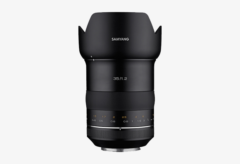 1544585932 - Samyang Xp 35mm F1 2, transparent png