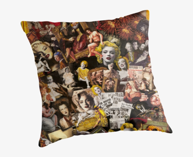 Marilyn Monroe By Groucho4ever - Cushion, transparent png